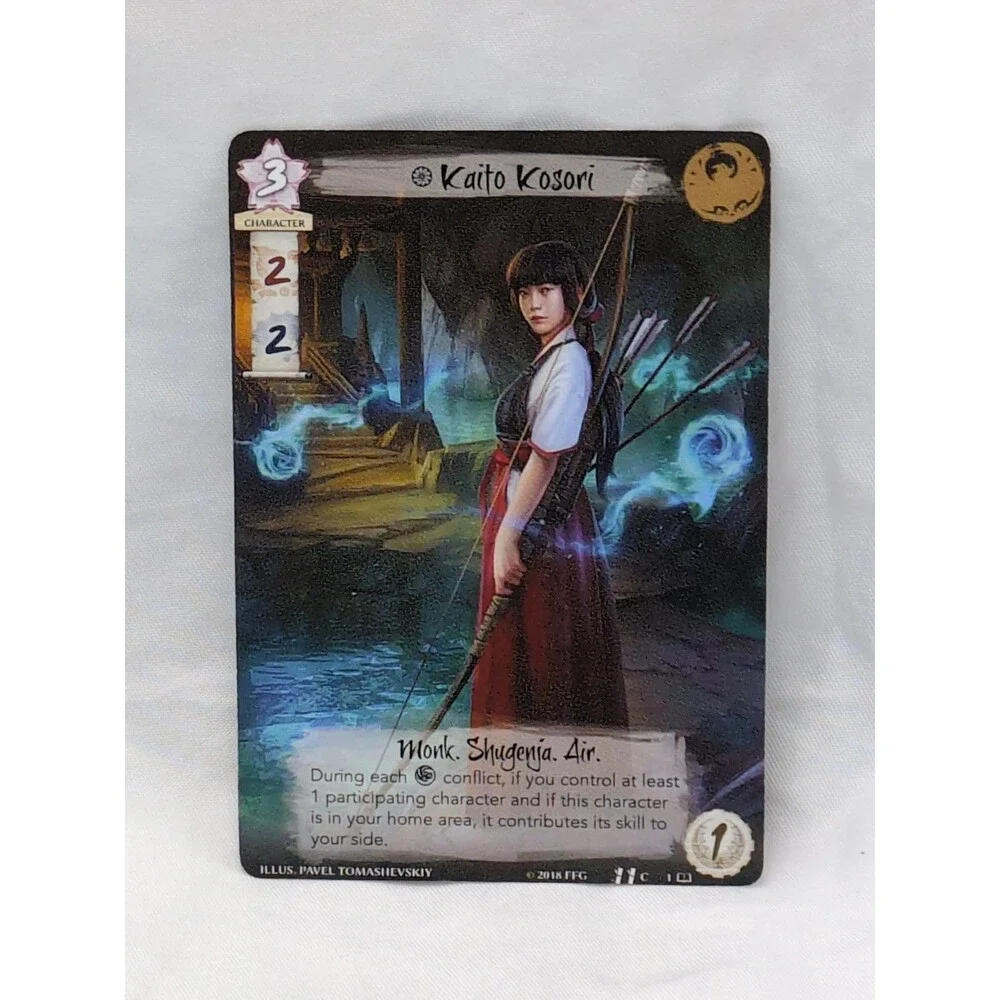 (6) Legend Of The Five Rings The Sword And The Spirits LCG Promo Cards